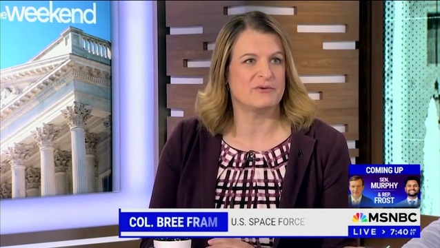 Transgender Space Force Colonel: ‘I Go to Work Every Day, I Lace Up My Boots, I Put on My Uniform and Leverage My 22 Years of Service’