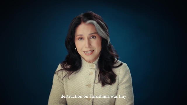 Tulsi Gabbard Warns of Nuclear Threat in Social Media Video