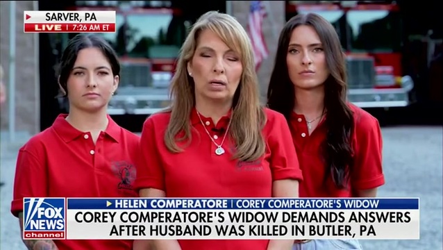 ‘They Failed My Husband Miserably’: Widow of Corey Comperatore Calls for Accountability from Secret Service