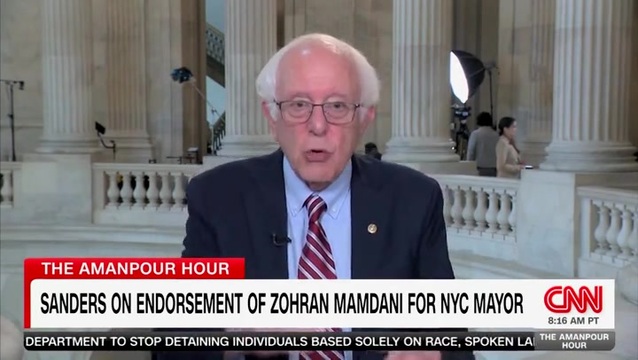 Bernie Sanders: ‘I‘m Going To Do Everything I Can to See that Zohran Becomes the Next Mayor of New York’