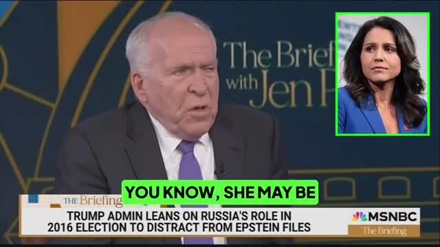 John Brennan Lashes Out at Tulsi Gabbard After Documents Exposed Him: ‘Intentionally Mischaracterizing, Misrepresenting, and Lying’