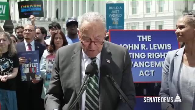 Schumer: Our Democracy Is Being Taken Away