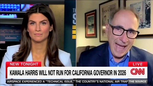 Axelrod: Losing a Governor’s Race Would Have Been the End of Kamala Harris’ Political Career
