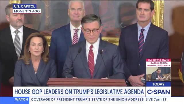 Speaker Johnson Slams Dems for Boycotting Trump’s State of the Union Address: ‘They Have Nothing to Offer’ But Their TDS Agenda