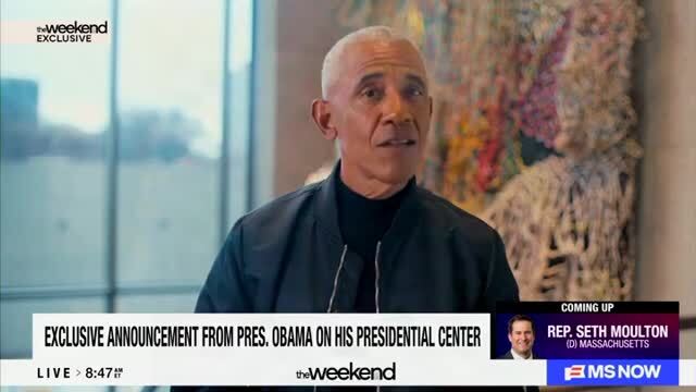 Obama Announces Opening of His Presidential Center: ‘Hope Is Getting a Permanent Home’